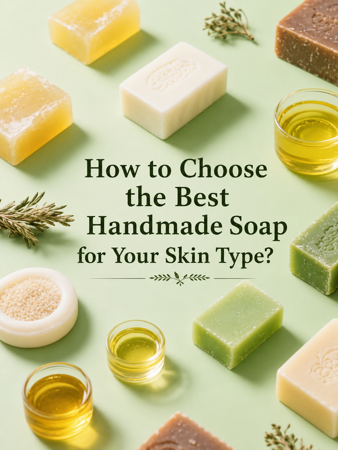 How to Choose the Best Handmade Soap for Your Skin Type?