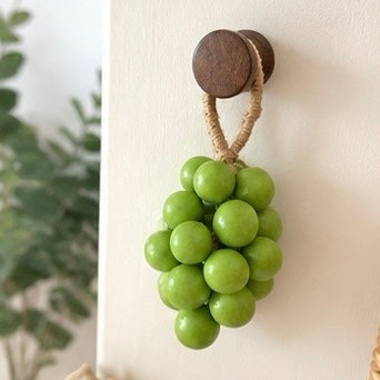 Handmade Grape Soap Bunch – Natural Decorative Soap with Rustic Hemp Rope | Aromatherapy Bath Gift