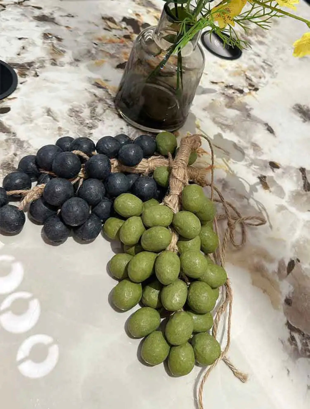 DIY Grape Soap Making Kit - Hand-Rolled Cold Process Soap Craft Set with Grater & Hemp Cord | Create Your Own Grape Cluster Soap at Home