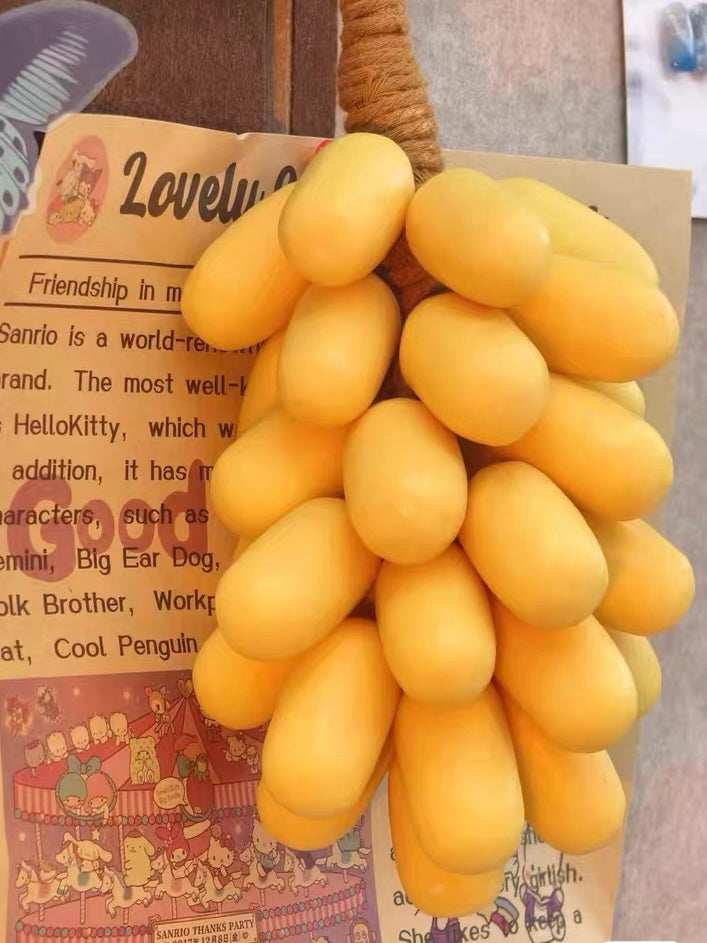 Artisanal Hand-Kneaded Grape Cold Process Soap - Individually Crafted Grape Clusters, Salon-Grade Skin Care, Premium Wedding & Holiday Gifts