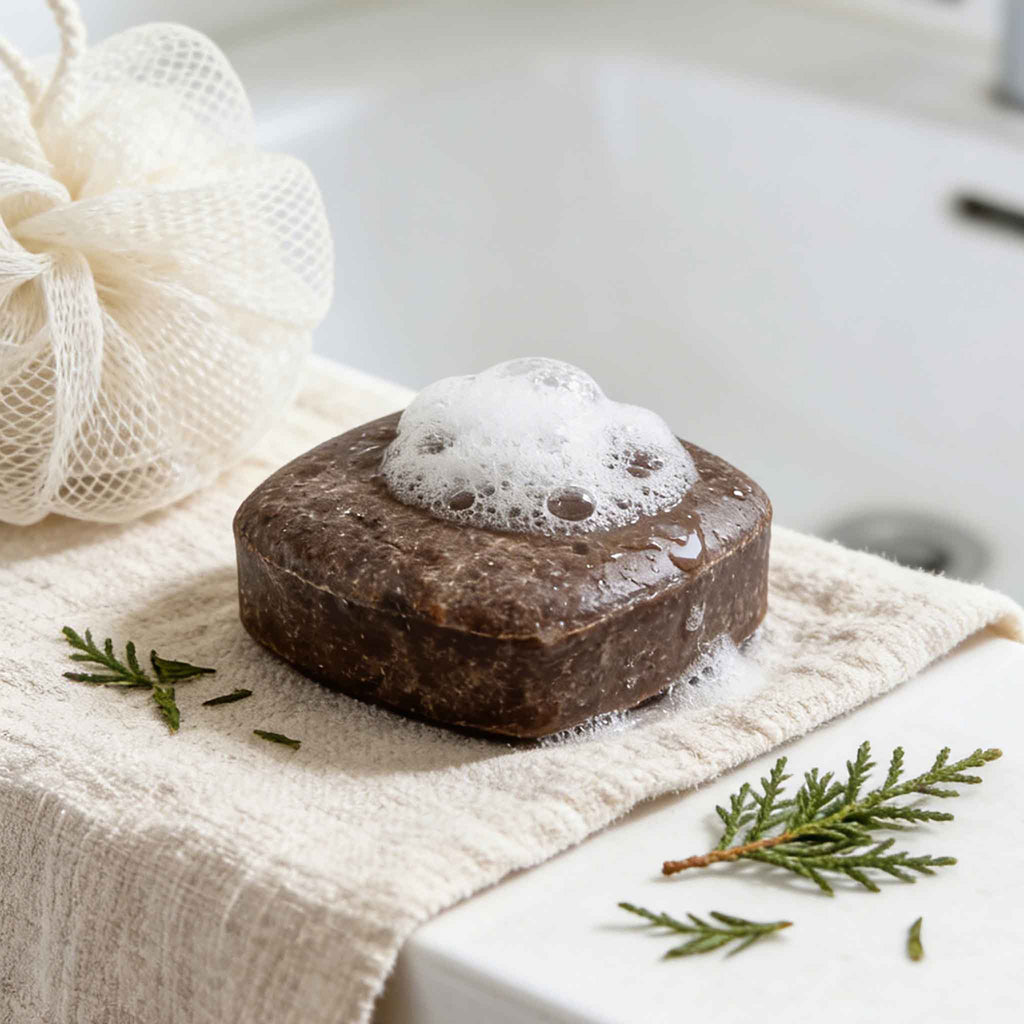 Polygonum & Arborvitae Hair Darkening Shampoo Bar | Anti-Hair Loss