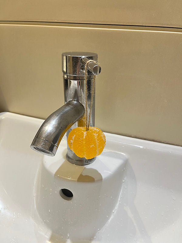 Handmade Orange-Shaped Soap with Essential Oil | Natural Decor & Gift | Face & Body Wash