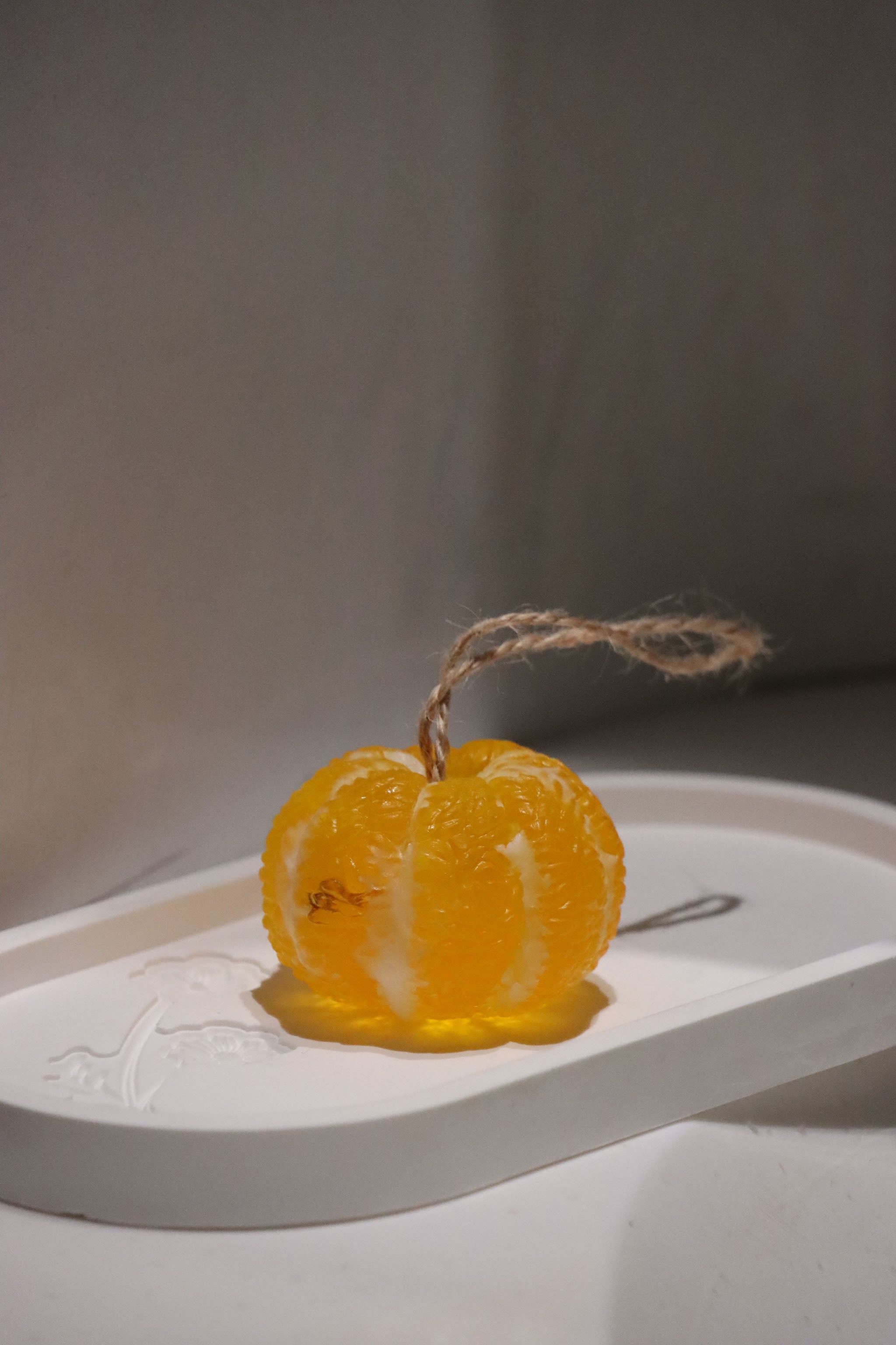 Concise & Accurate Natural Orange Essential Oil Handmade Soap , Citrus Scent, Gentle Cleansing, Suitable for Sensitive Skin