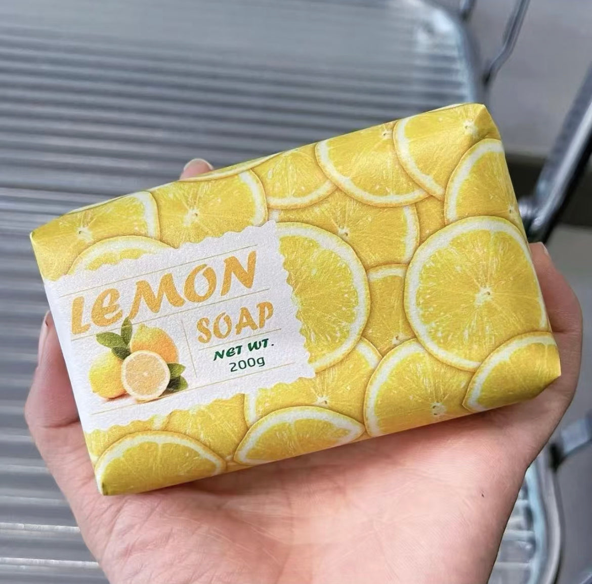 Fruit Fragrance Soap Bar | Long-Lasting Scent Handmade Bath & Face Soap | Peach, Grape, Coconut, Strawberry, Lemon & More