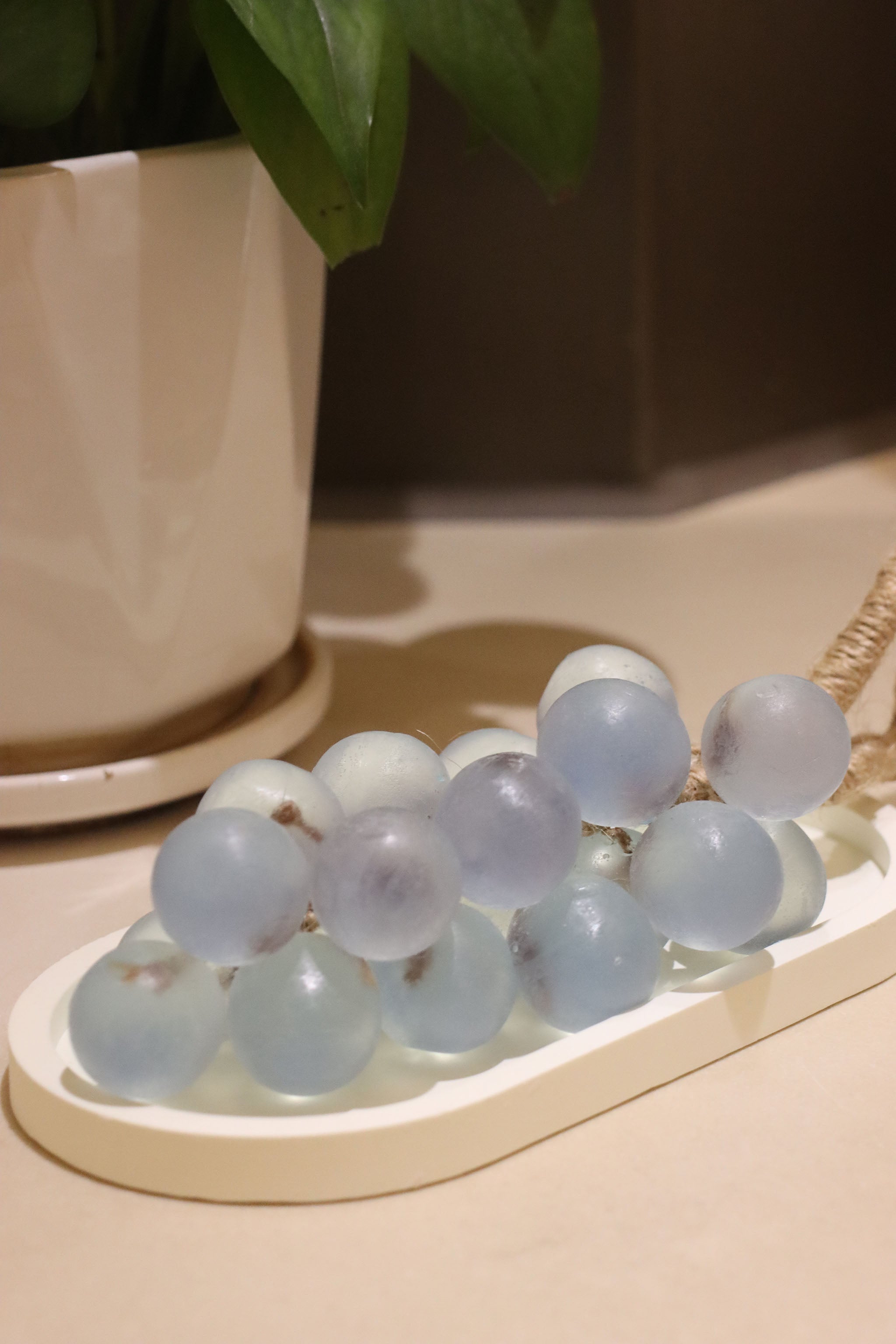 Grape Cluster Handmade Soap - Natural Long-Lasting Air Freshener, Bathroom & Kitchen Decor, Gift Set