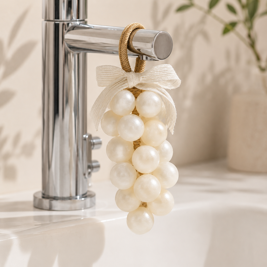 Grape Cluster Handmade Natural Soap – Cold Process Decorative Bath & Sink Soap Bar