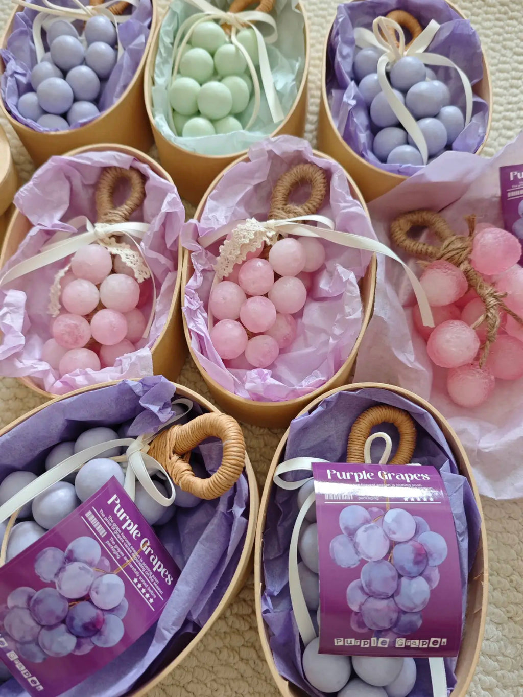 Luxury Cold-Process Grape Soap – Handmade, Gentle & Fragrant