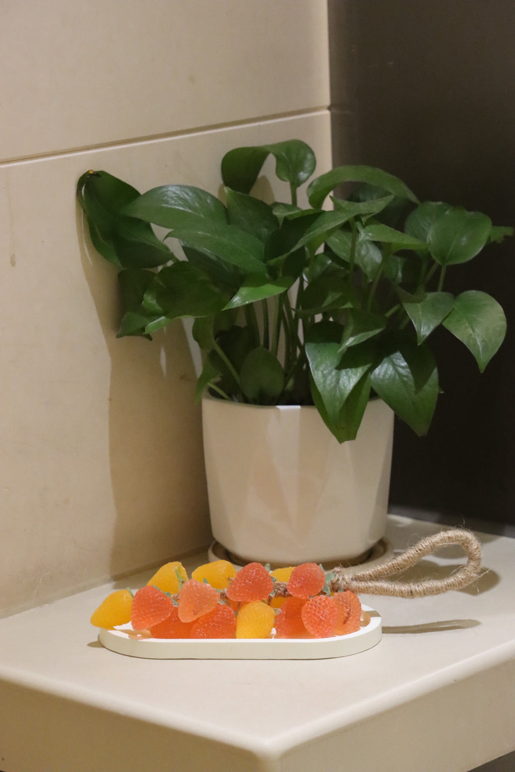 Handmade Grape Bunch Strawberry Shaped Soap - Creative Gift, Handmade Natural Glycerin Soap with Fragrance