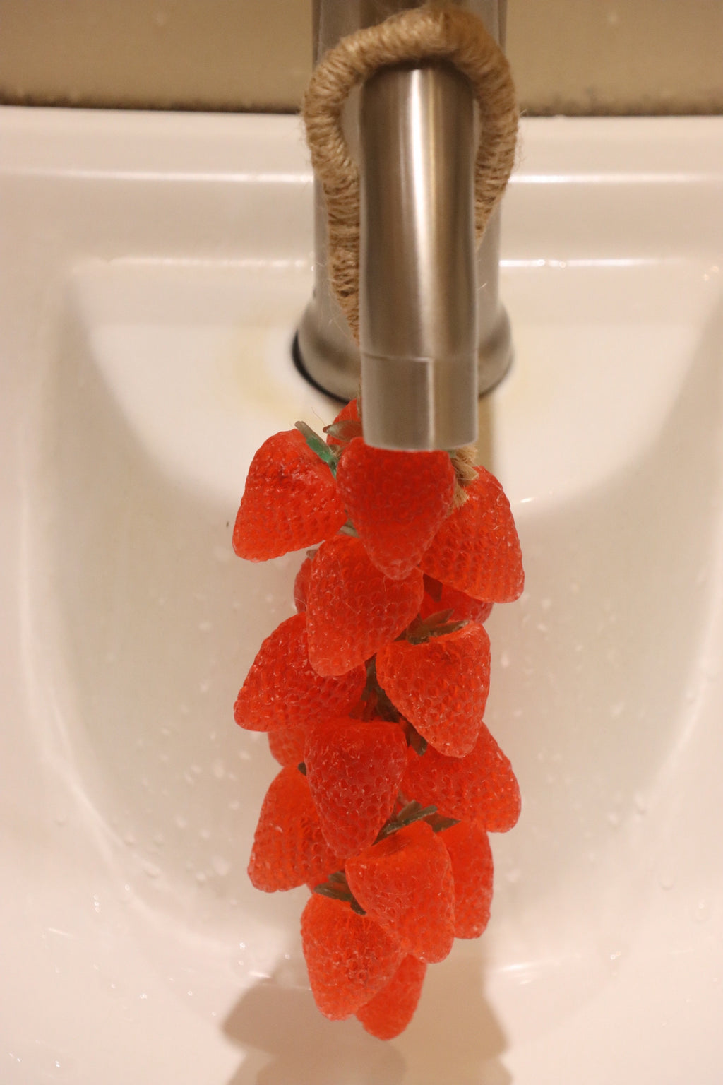 Handmade Grape Bunch Strawberry Shaped Soap - Creative Gift, Handmade Natural Glycerin Soap with Fragrance