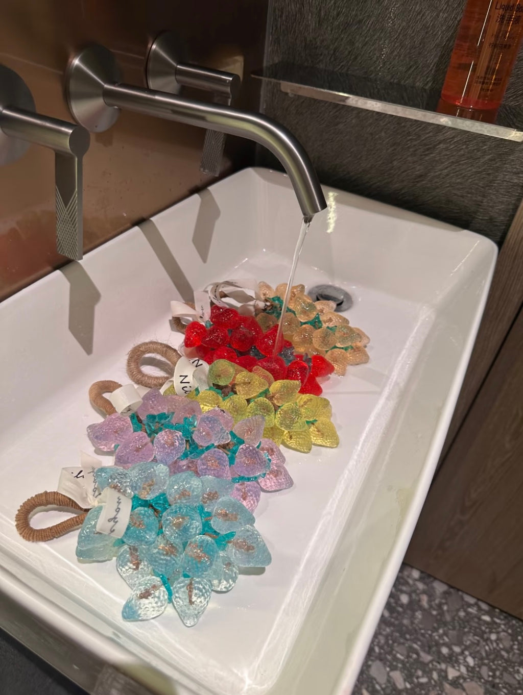 Handmade Grape Bunch Strawberry Shaped Soap - Creative Gift, Handmade Natural Glycerin Soap with Fragrance