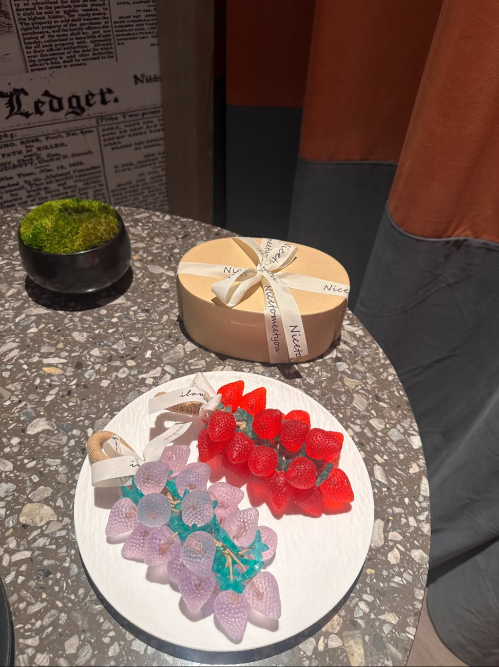 Handmade Grape Bunch Strawberry Shaped Soap - Creative Gift, Handmade Natural Glycerin Soap with Fragrance