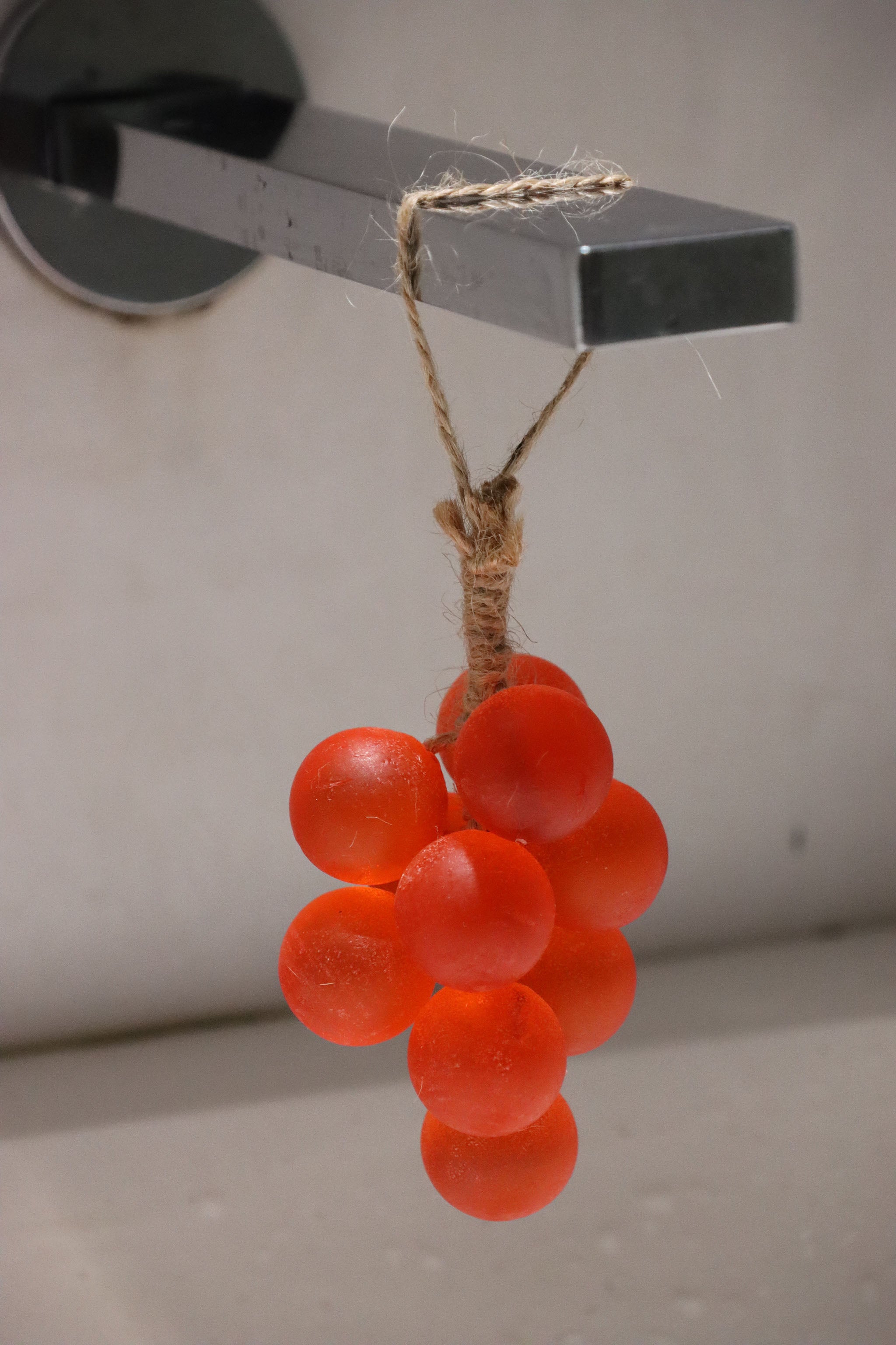 Handmade Shine Muscat Grape Soap String (12 Grapes) | Realistic Gift
