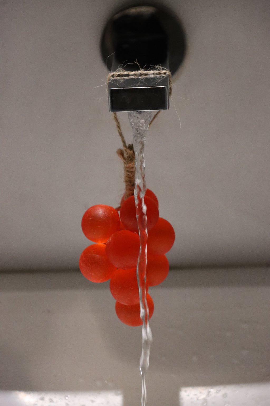 Handmade Shine Muscat Grape Soap String (12 Grapes) | Realistic Gift