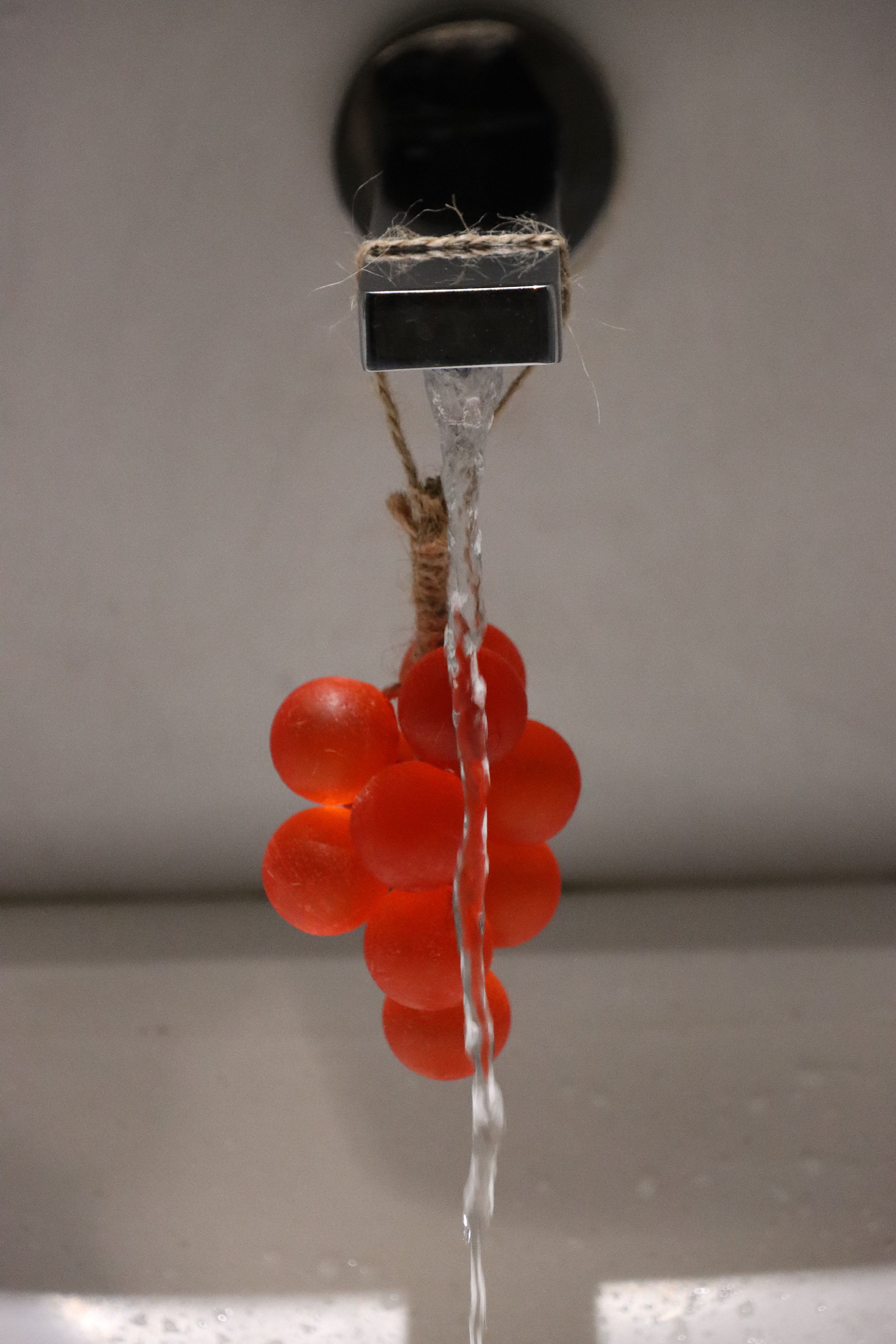 Handmade Shine Muscat Grape Soap String (12 Grapes) | Realistic Gift