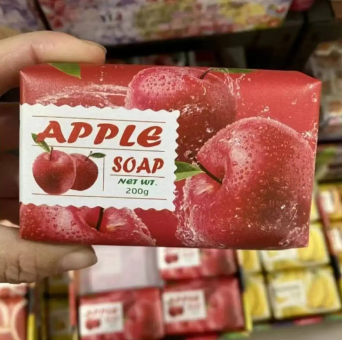 Fruit Fragrance Soap Bar | Long-Lasting Scent Handmade Bath & Face Soap | Peach, Grape, Coconut, Strawberry, Lemon & More