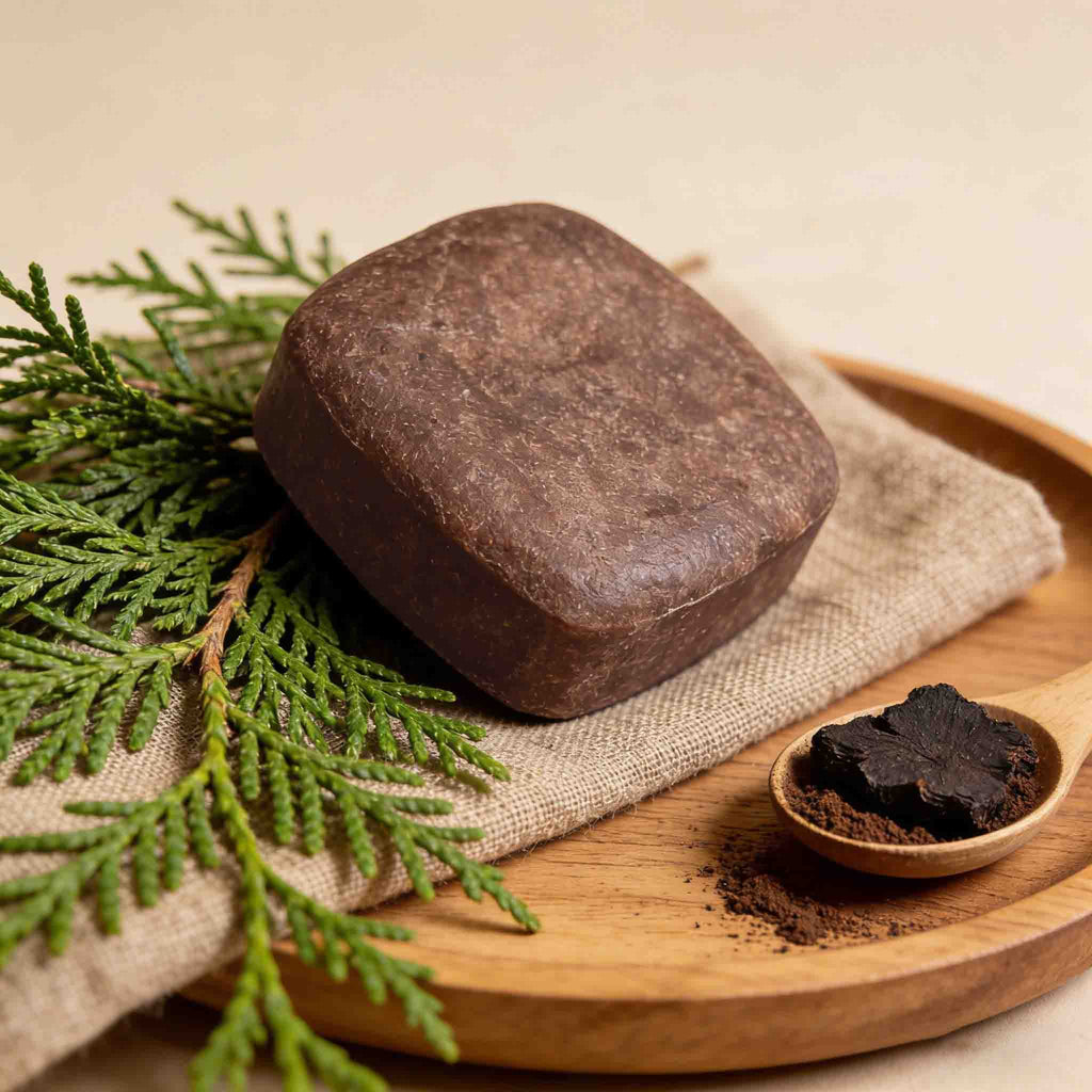 Polygonum & Arborvitae Hair Darkening Shampoo Bar | Anti-Hair Loss