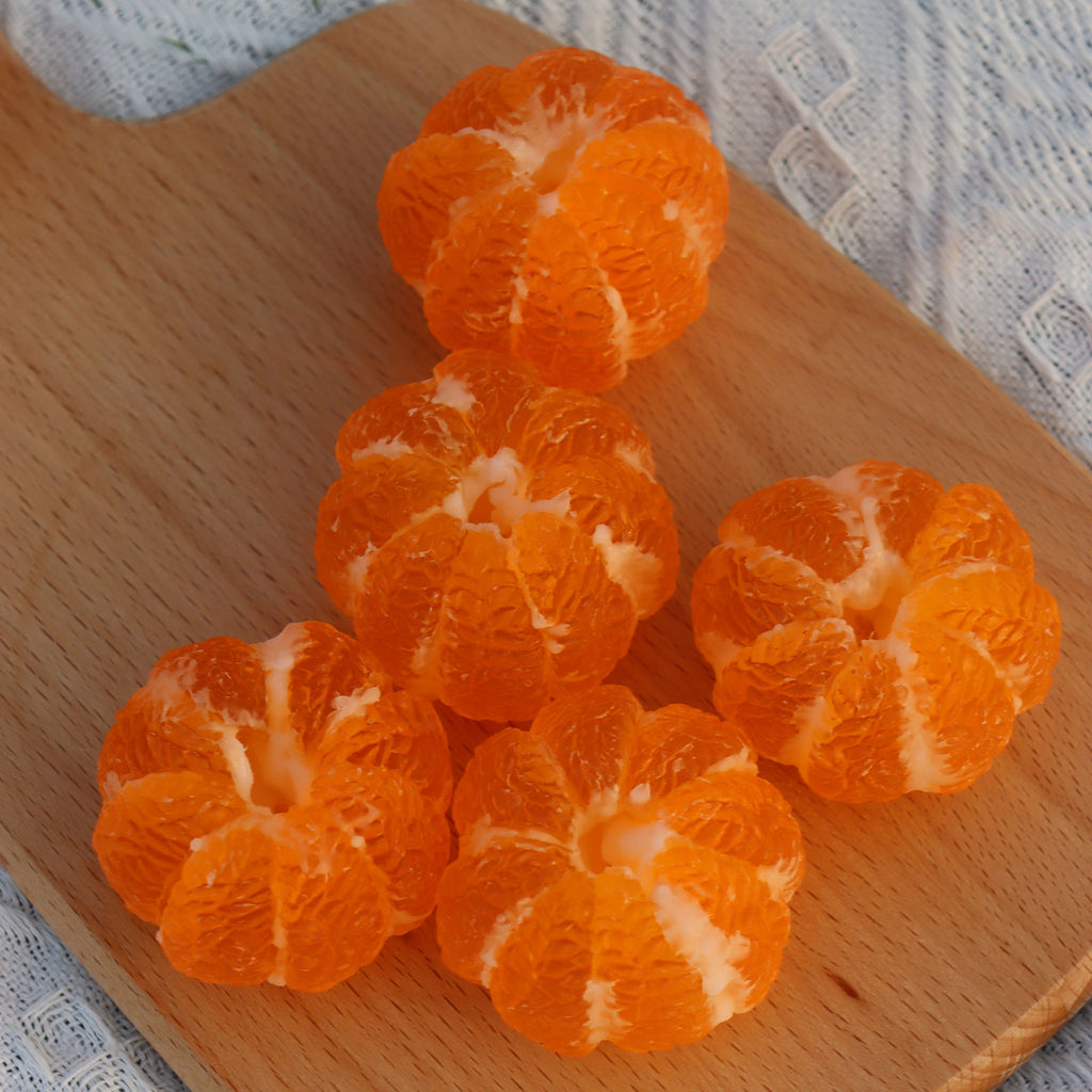 Concise & Accurate Natural Orange Essential Oil Handmade Soap , Citrus Scent, Gentle Cleansing, Suitable for Sensitive Skin