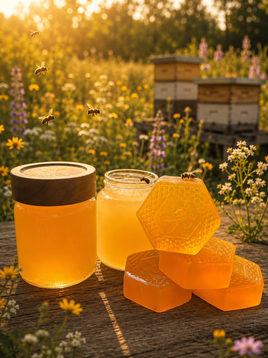 Handmade Honey Propolis Essential Oil Soap | Gentle Moisturizing Face & Body Bar