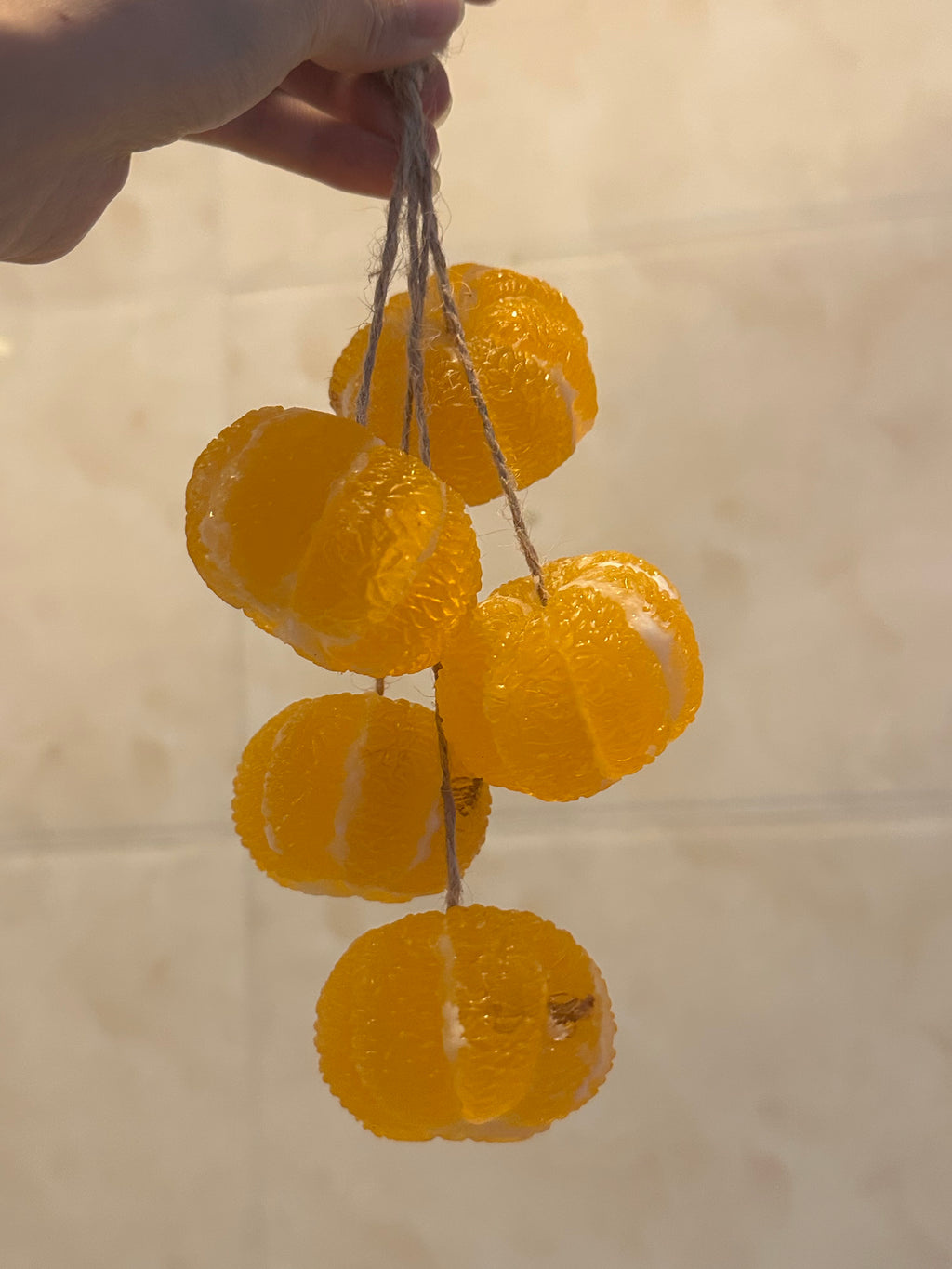 Handmade Orange-Shaped Soap with Essential Oil | Natural Decor & Gift | Face & Body Wash
