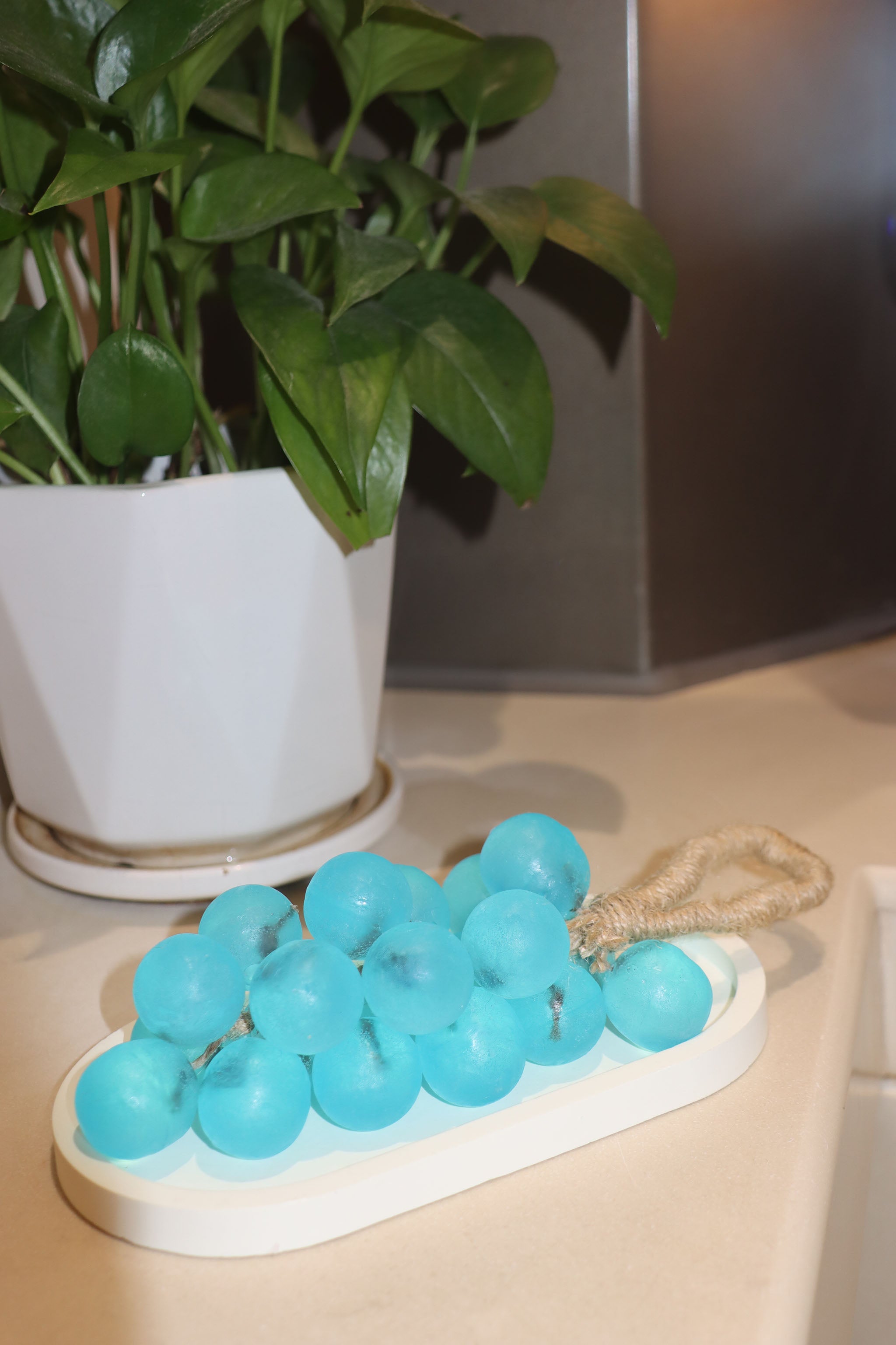 Grape Cluster Handmade Soap - Natural Long-Lasting Air Freshener, Bathroom & Kitchen Decor, Gift Set