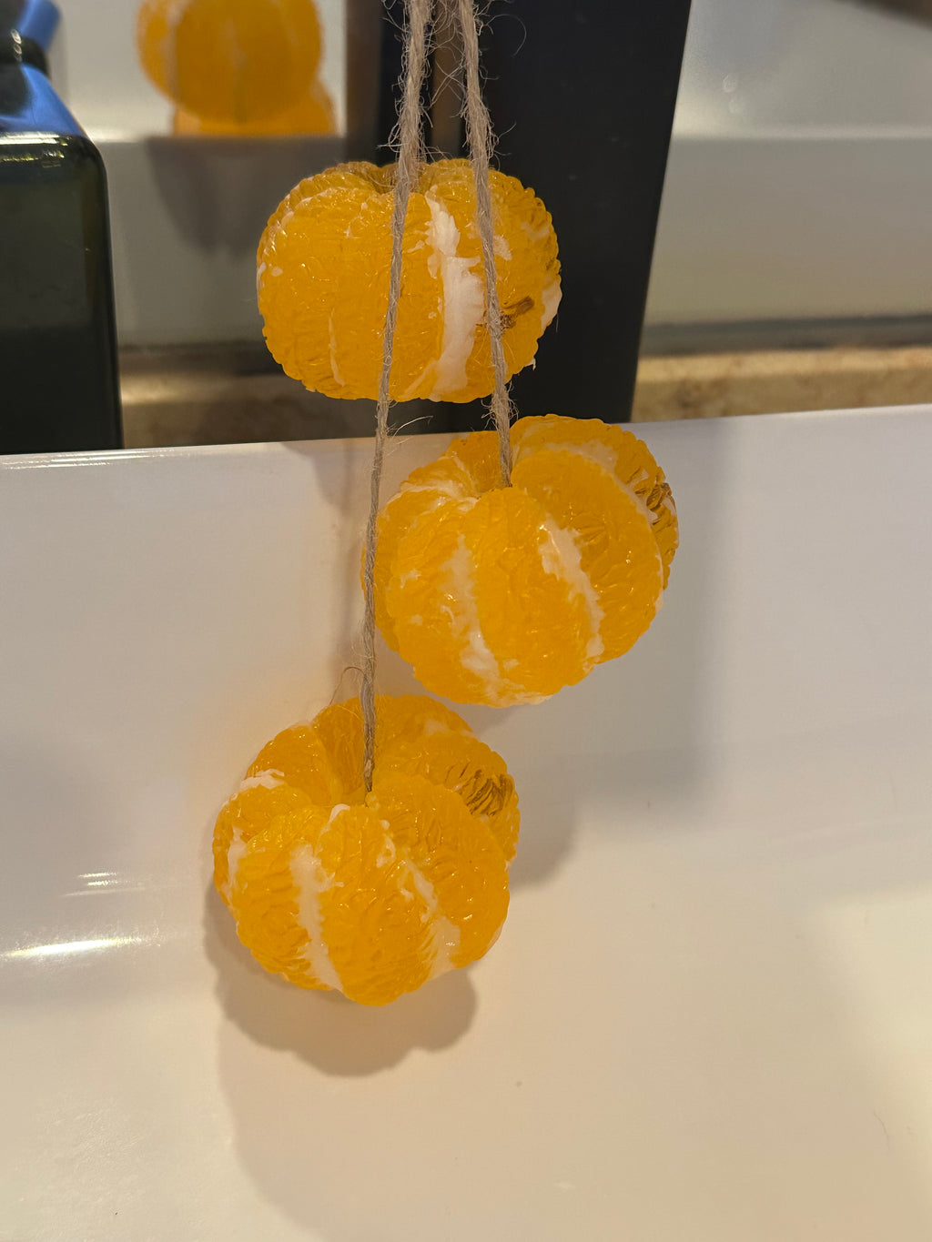 Handmade Orange-Shaped Soap with Essential Oil | Natural Decor & Gift | Face & Body Wash