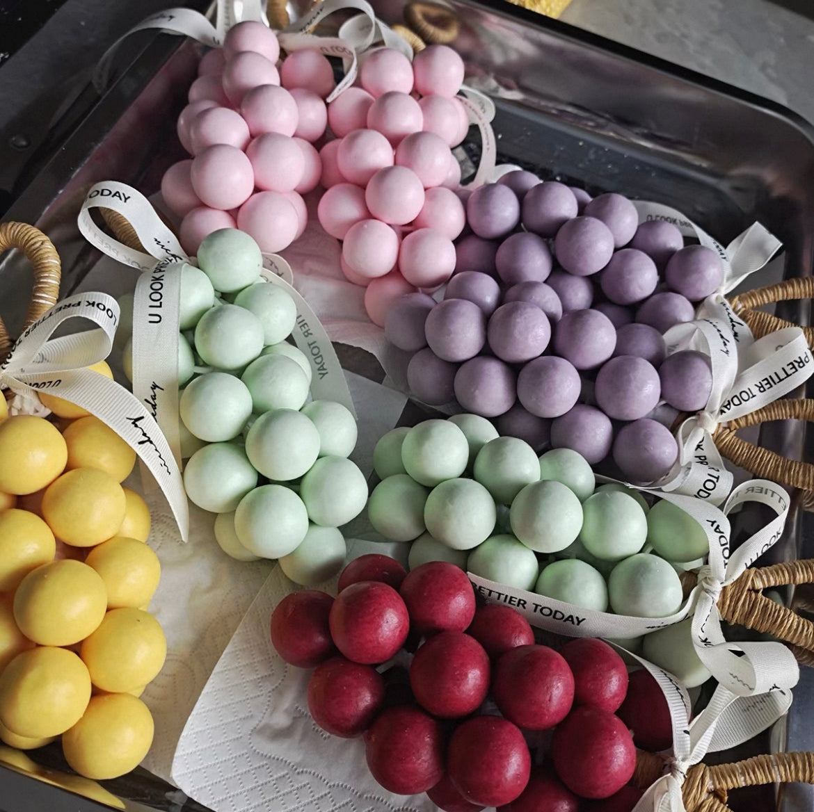 Handmade Grape Soap for Natural Moisture and a Gentle Cleanse, Leaves Skin Feeling Silky-soft with a Lasting, Subtle Fragrance