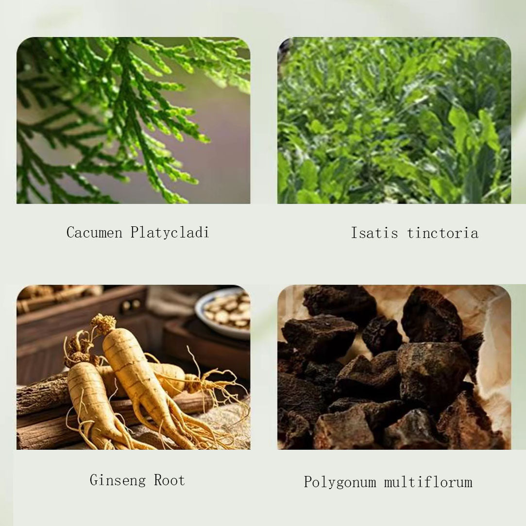 Biotal (Cacumen Platycladi) Usma (Isatis) Fo-Ti (Polygonum Multiflorum) Herbal Shampoo Bar - 13 Botanical Extracts Natural Shampoo Bar | Strengthens Roots, Controls Oil, Volumizes & Scalp Care | Silicone-Free, No Chemical Additives