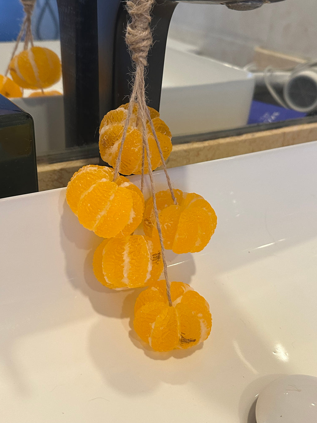 Handmade Orange-Shaped Soap with Essential Oil | Natural Decor & Gift | Face & Body Wash