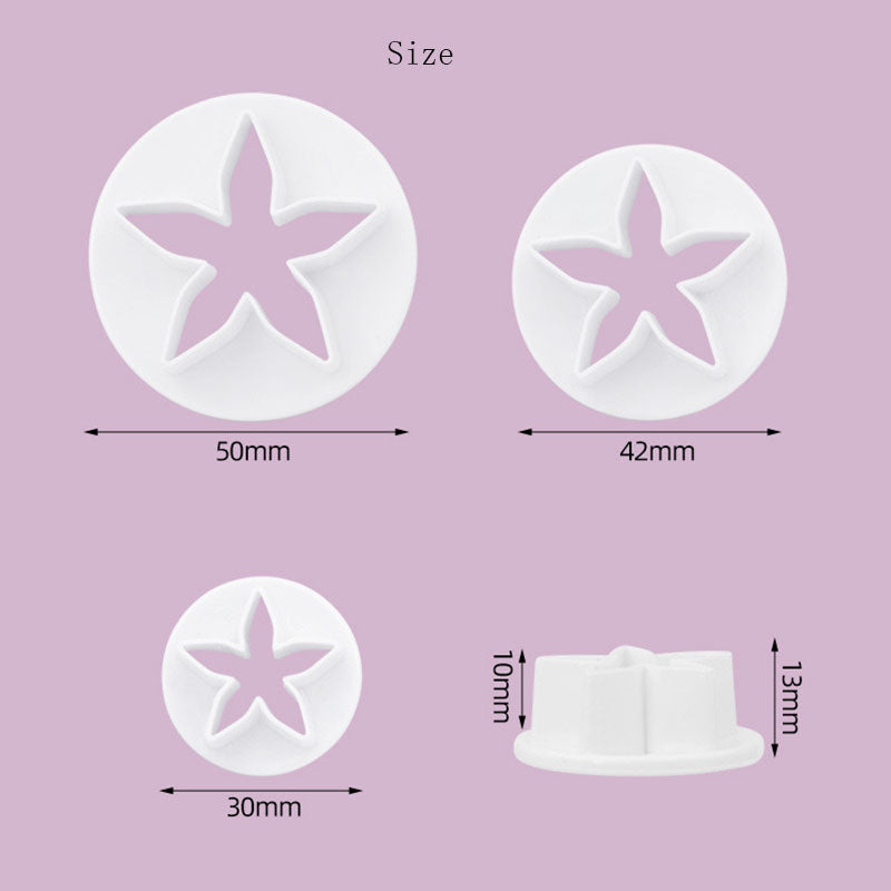 DIY Multi-Purpose Calyx Mold Set | Professional Fondant Cake Decorating & Handmade Soap Making Tool