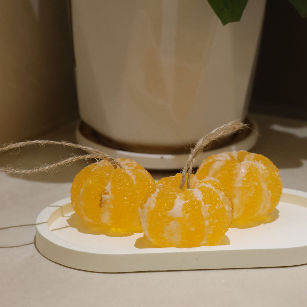 Concise & Accurate Natural Orange Essential Oil Handmade Soap , Citrus Scent, Gentle Cleansing, Suitable for Sensitive Skin