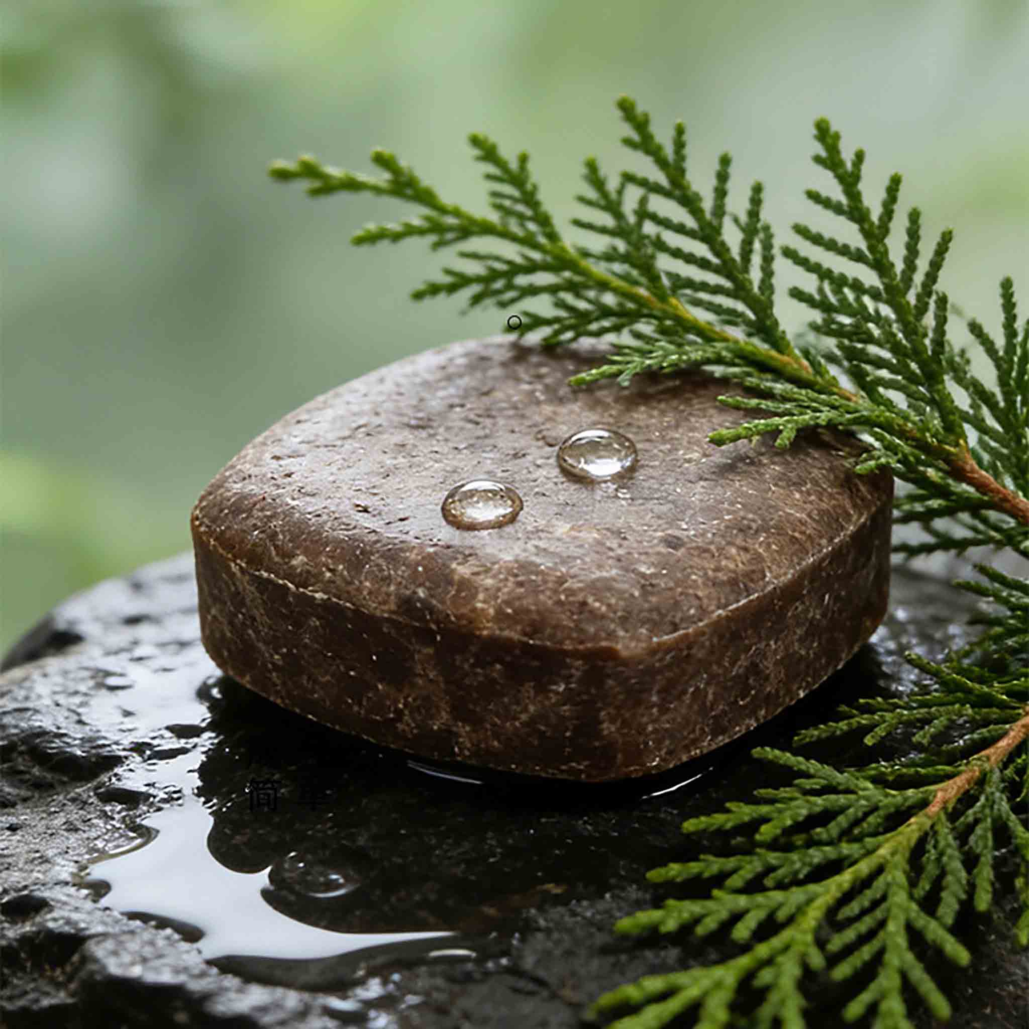 Polygonum & Arborvitae Hair Darkening Shampoo Bar | Anti-Hair Loss