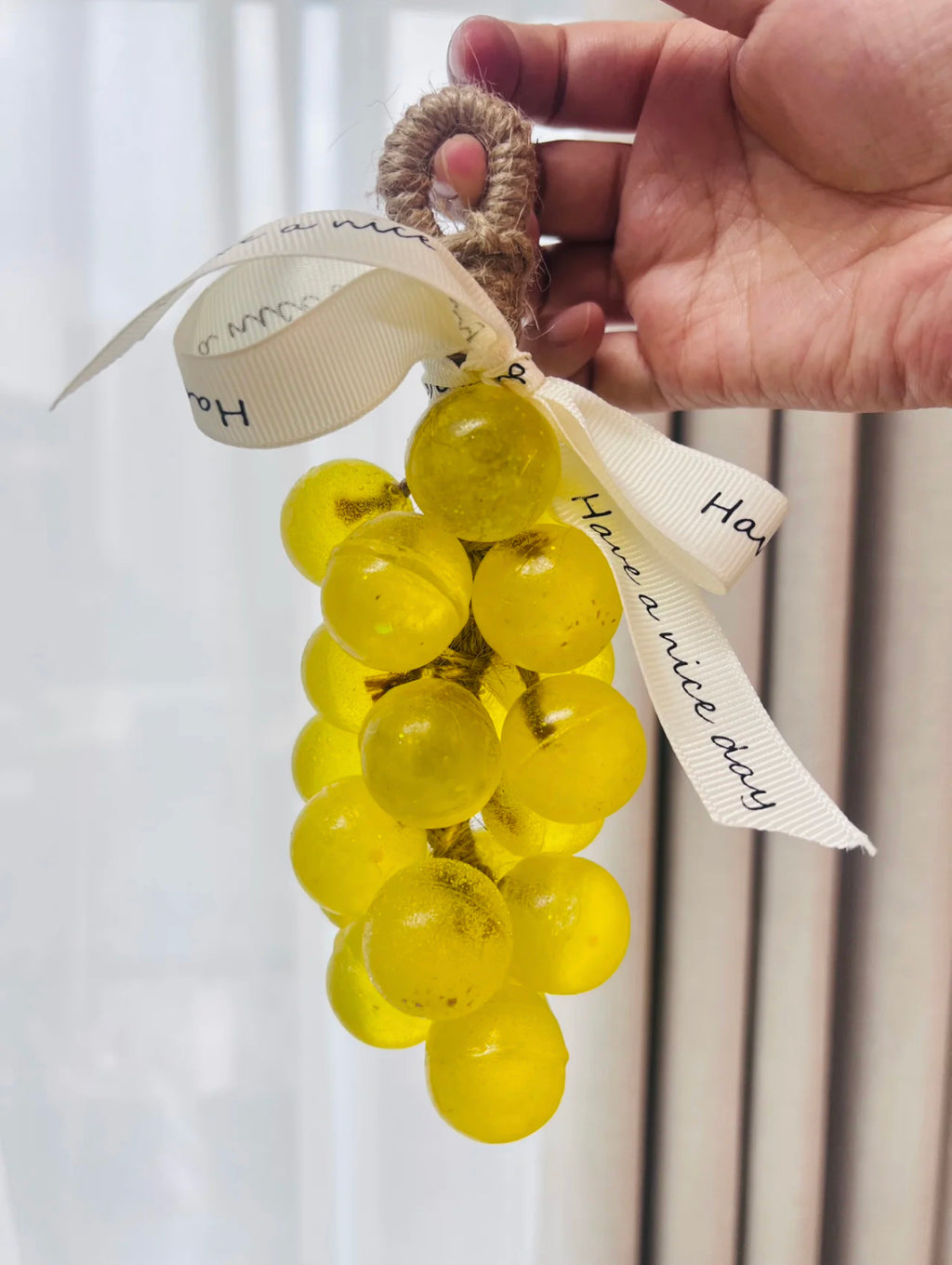 DIY Crystal Clear Grape Soap Making Kit | 4 Floral Scented Soap Bases + Grape Cluster Mold & Hemp Cord | Create Your Own Handmade Soap Gifts