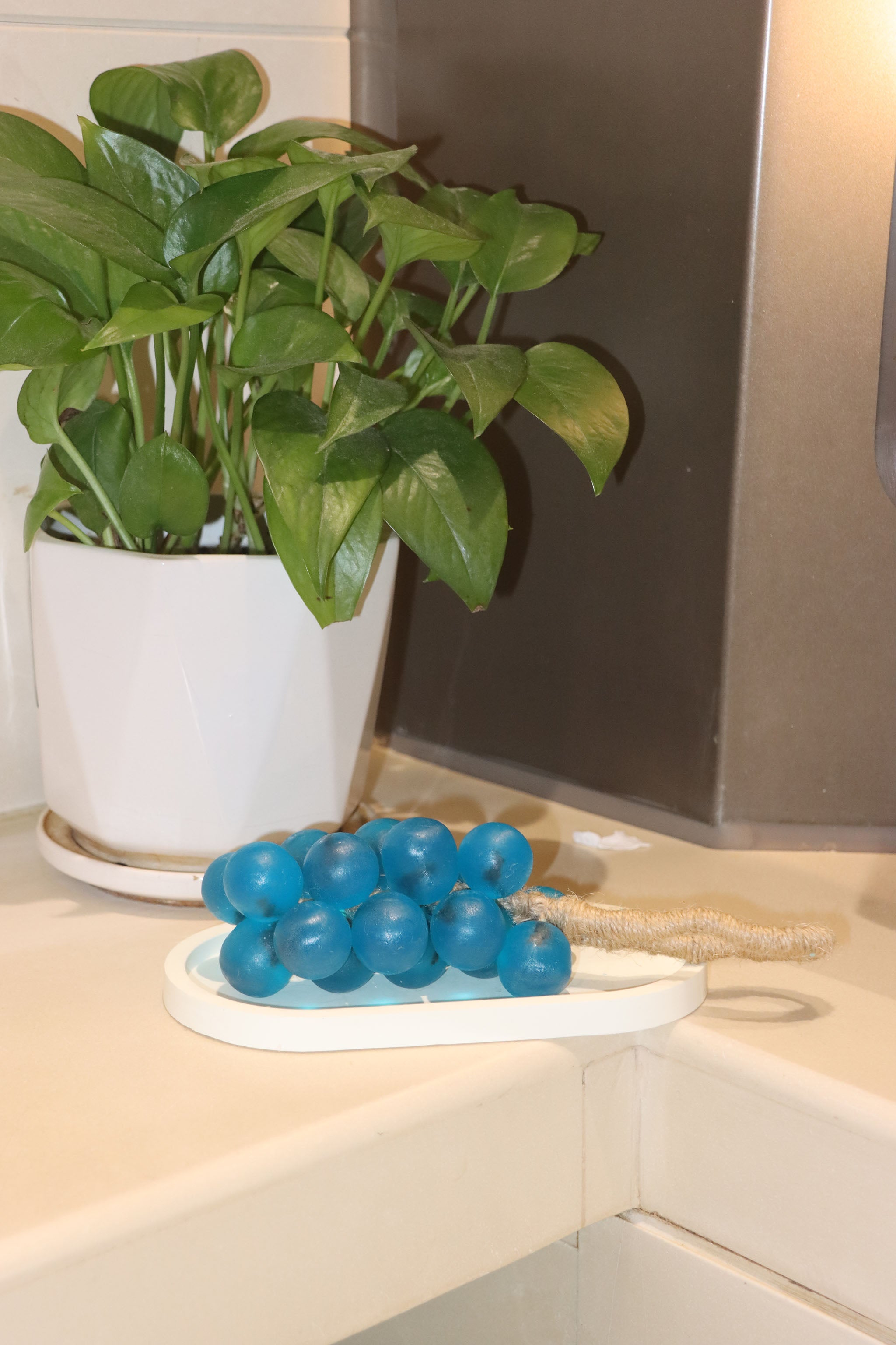 Grape Cluster Handmade Soap - Natural Long-Lasting Air Freshener, Bathroom & Kitchen Decor, Gift Set