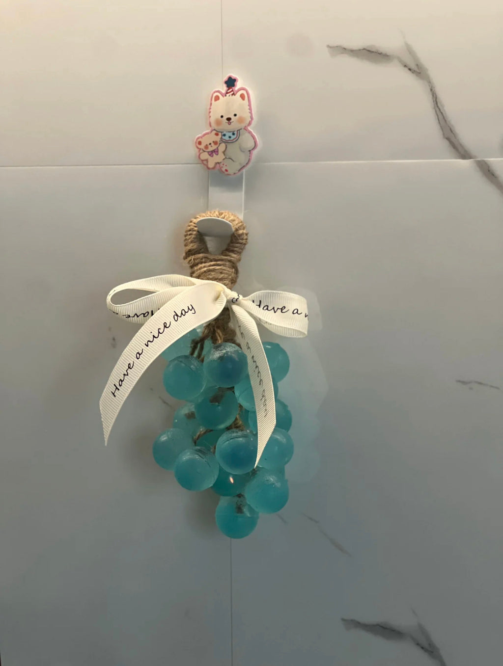 DIY Crystal Clear Grape Soap Making Kit | 4 Floral Scented Soap Bases + Grape Cluster Mold & Hemp Cord | Create Your Own Handmade Soap Gifts