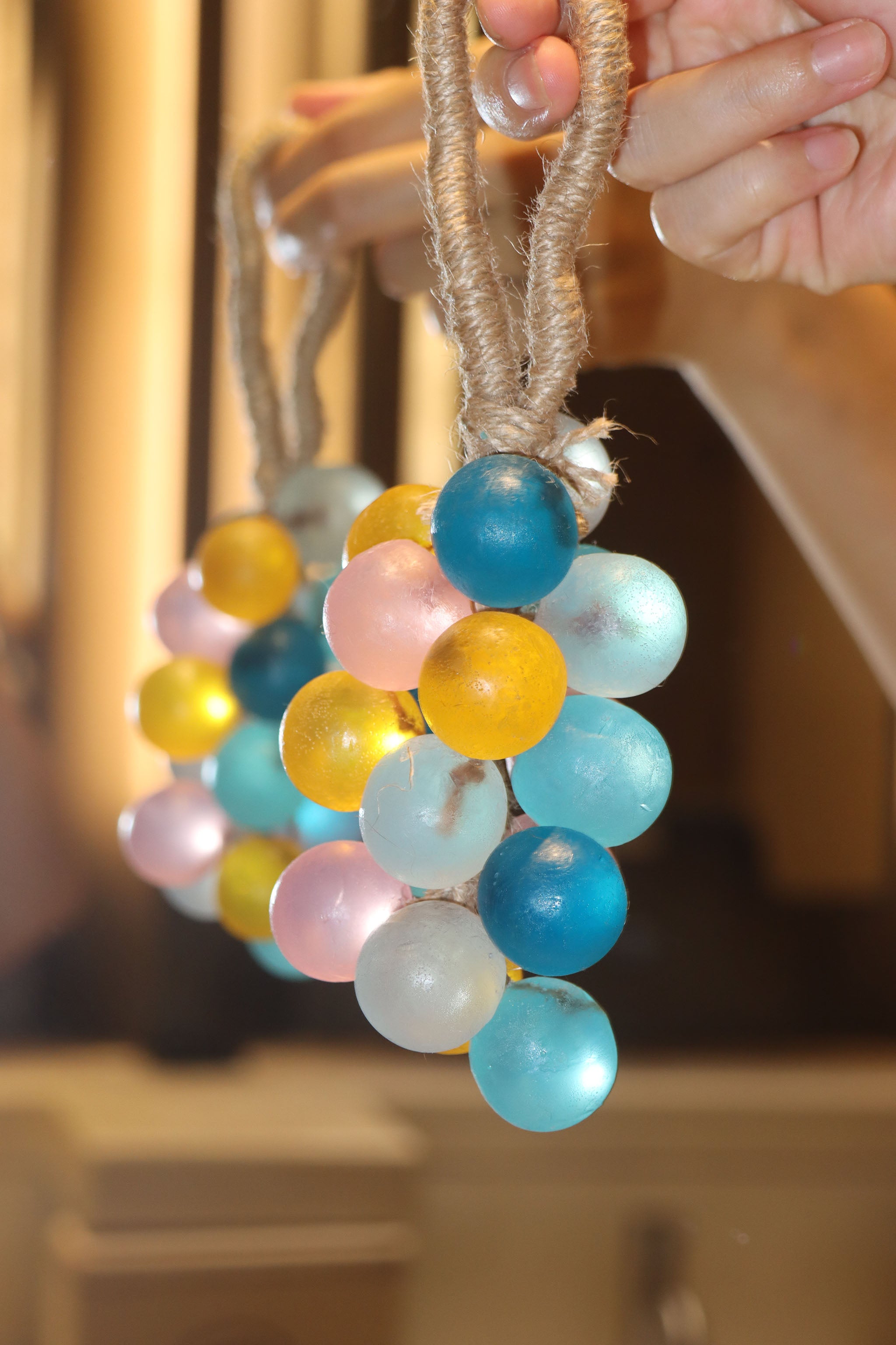 Grape Cluster Handmade Soap - Natural Long-Lasting Air Freshener, Bathroom & Kitchen Decor, Gift Set