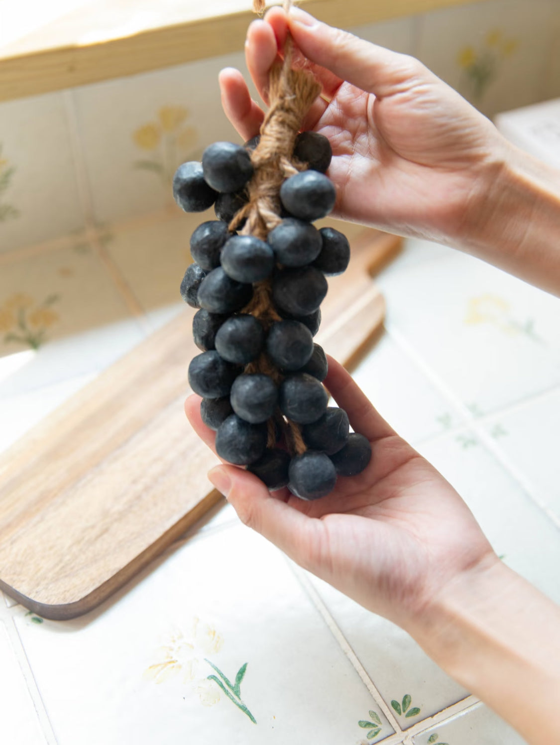 Sunshine Green Grape Soap 🍇 Natural Handmade Bar | Grape Cluster Design | Moisturizing