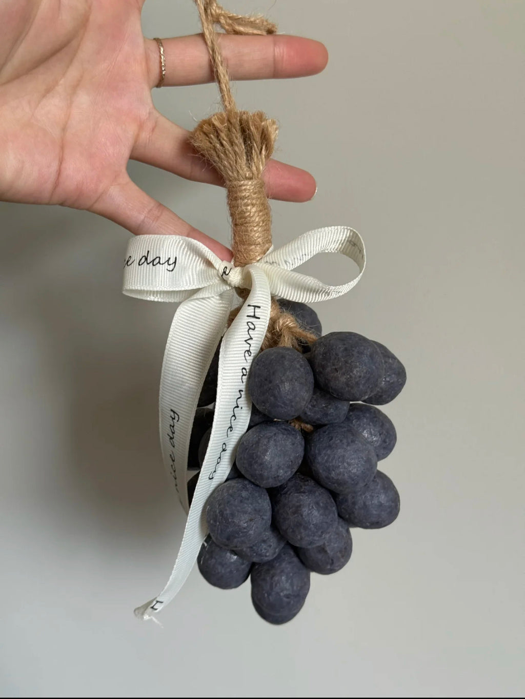 DIY Grape Soap Making Kit - Hand-Rolled Cold Process Soap Craft Set with Grater & Hemp Cord | Create Your Own Grape Cluster Soap at Home